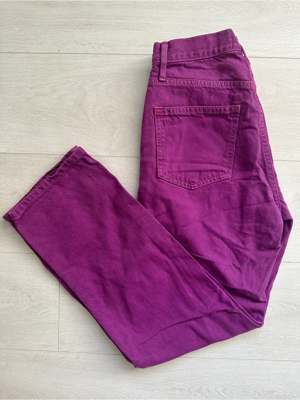 Urban Outfitters BDG High-Waisted Purple Pink Cowboy Jeans Size27 - Picture 14 of 14